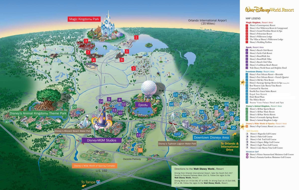 mapa diznilend