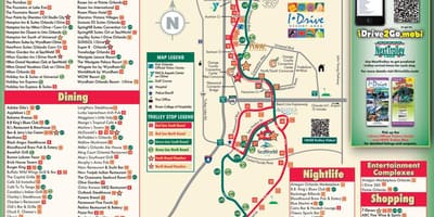 Mapi međunarodnog voziti Orlando