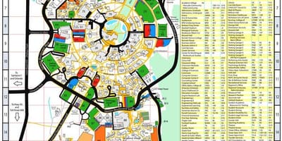 Mapa univerzitet u Floridi central